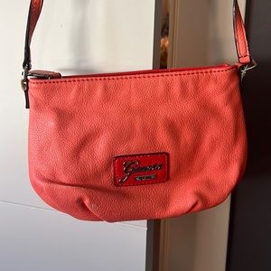 Coral, guess Crossbody bag